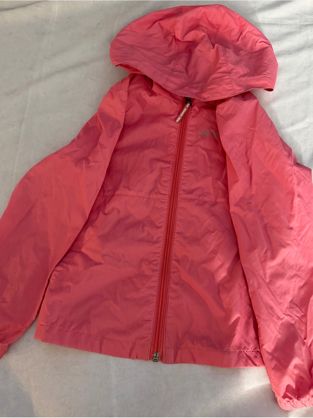 Columbia Kids Waterproof Hooded Jacket - Pink